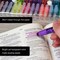 U.S. Office Supply Bible Safe Highlighter Set of 12, 6 Neon Yellow Highlight Colors & 6 Additional Colors, Dry Bible Highlighters No Bleed, Fade or Smear, Safe Gel Markers, Accessories, Study Guide